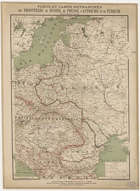 Forts et camps retranchés des frontières de Russie, de Prusse, d ...