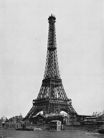 En haut de la tour Eiffel: décrire une vue