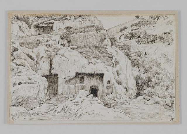 Brooklyn Museum Tombs in the Valley of Hinnom James Tissot 2