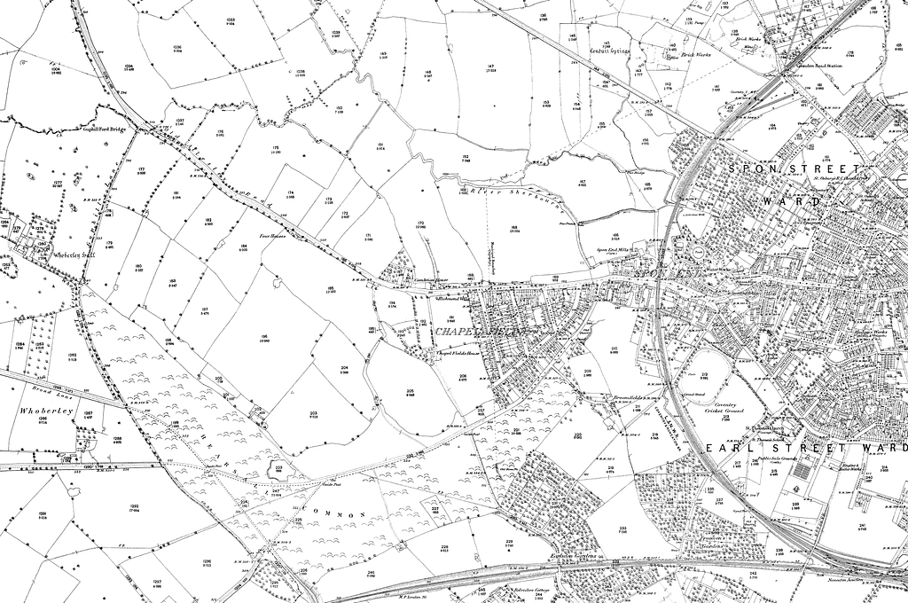 Map Of Coventry And Its Environs Os Map Name 021 11 Ordnance Survey 1884 1889 Picryl 5020