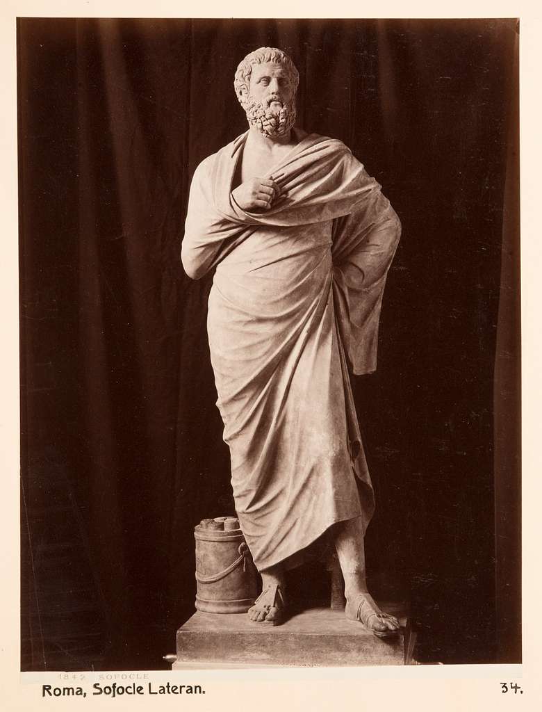 Fotografi av Roma. Sofocle, Laterano - Hallwylska museet - 104728