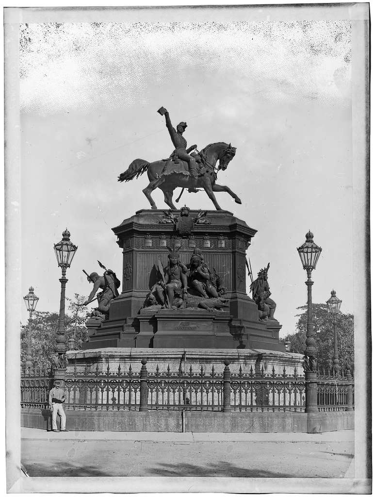 Monumento em homenagem a D. Pedro I, estátua equestre - 1 - PICRYL ...