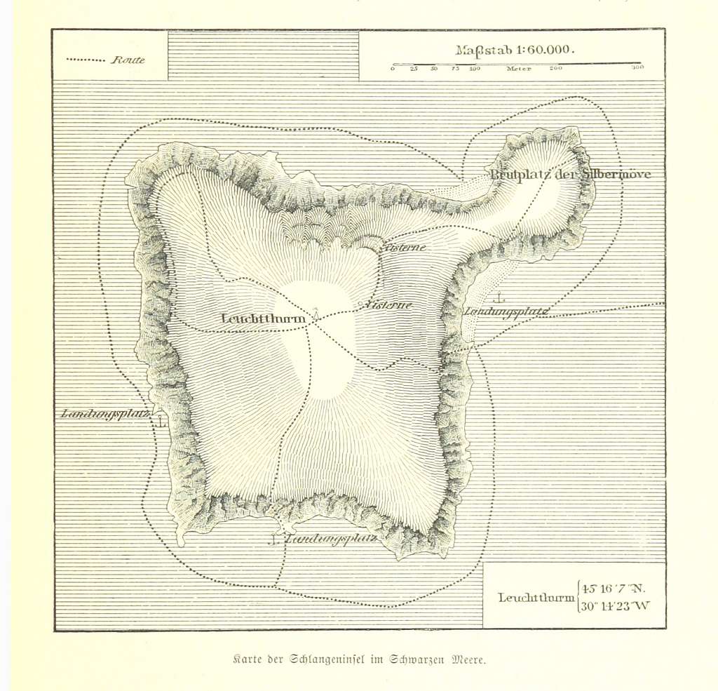 Karte Der Schlangeninsel Asia Minor Picryl Public Domain Search