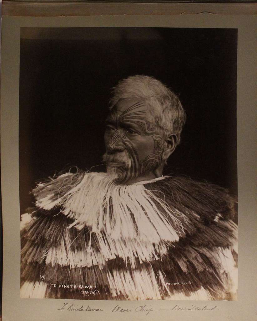 Maori Chief, New Zealand, 1891 (1f4f46d8-8e9c-4c05-8b89-b05ba56823dc ...