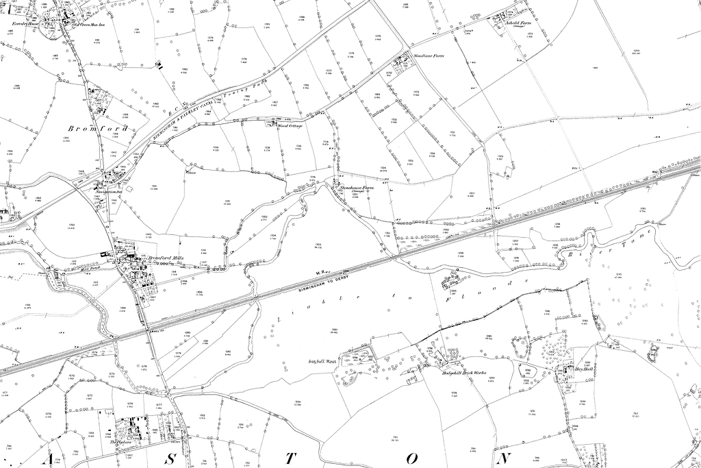 Map Of Birmingham And Its Environs Os Map Name 008 15 Ordnance Survey 1884 1891 Picryl 0727