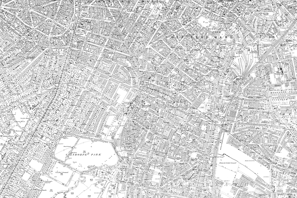 Map of Birmingham and its Environs OS Map name 014-09, Ordnance Survey ...