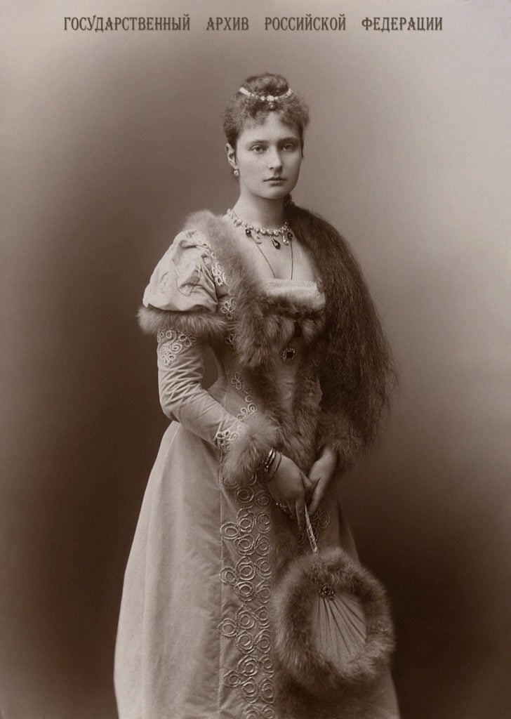 Princess Alix of Hesse and by Rhine 1891. - PICRYL - Public Domain