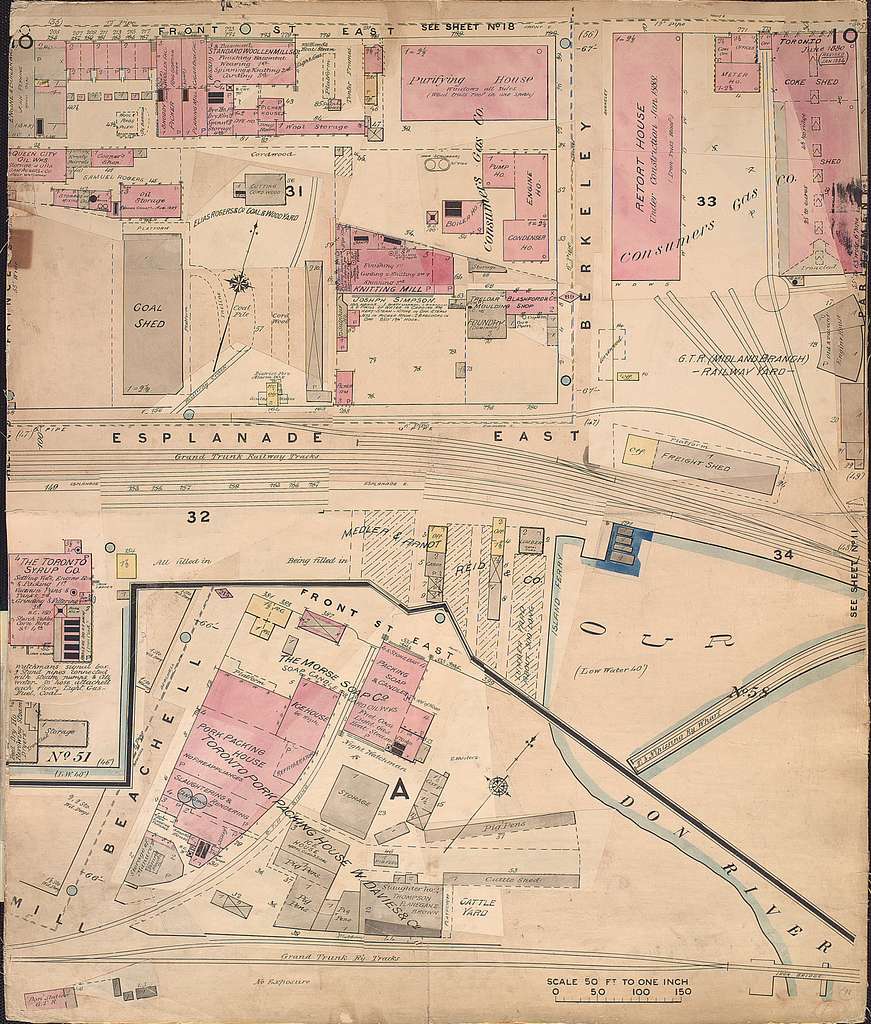 Insurance map of Front and Berkeley streets, Toronto, 1892 - PICRYL ...