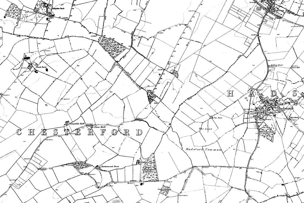 Map of Cambridgeshire OS Map name 060-NW, Ordnance Survey, 1884-1892 ...