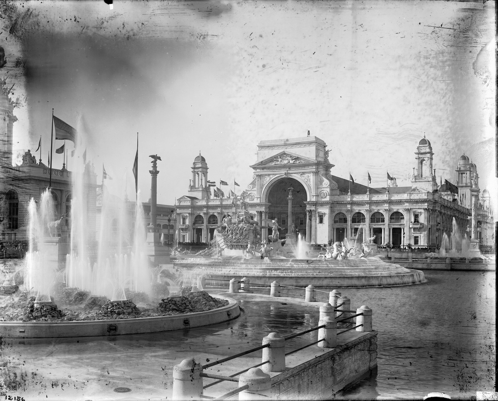 1893 Print Chicago World's Fair Old Vienna Plaisance - ORIGINAL HISTOR –  Period Paper Historic Art LLC