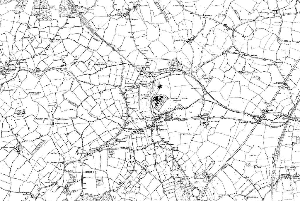 Map of Worcestershire OS Map name 010-SW, Ordnance Survey, 1883-1893 ...