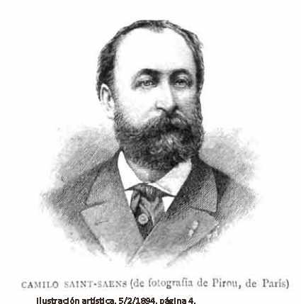Camille Saint-Saëns by Eugène Pirou, 1880 - Original - PICRYL