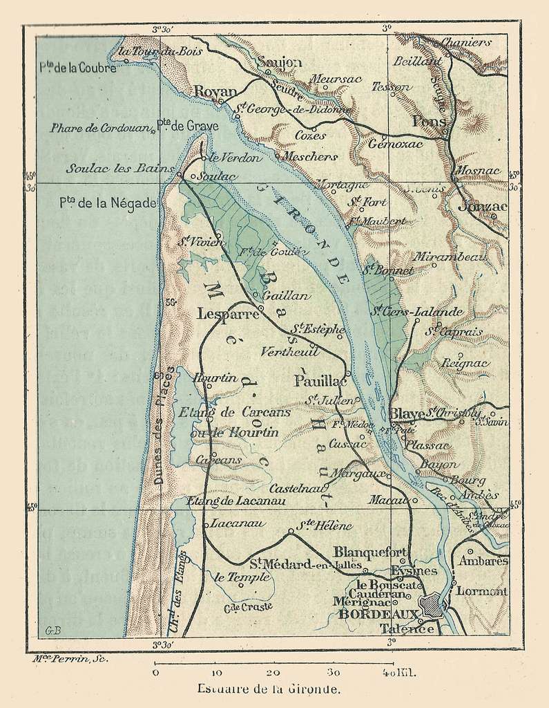 France & Colonies-1894-estuaire de la Gironde - PICRYL Public Domain Search