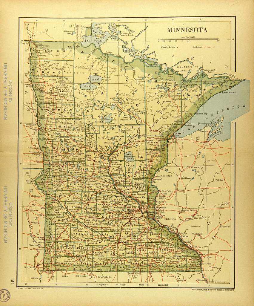 map of minnesota picryl public domain search