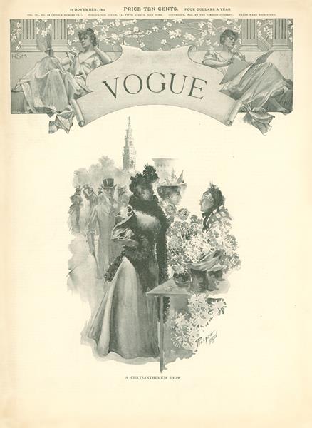 Couverture de Vogue, 1916 de Vintage Advertising Collection en