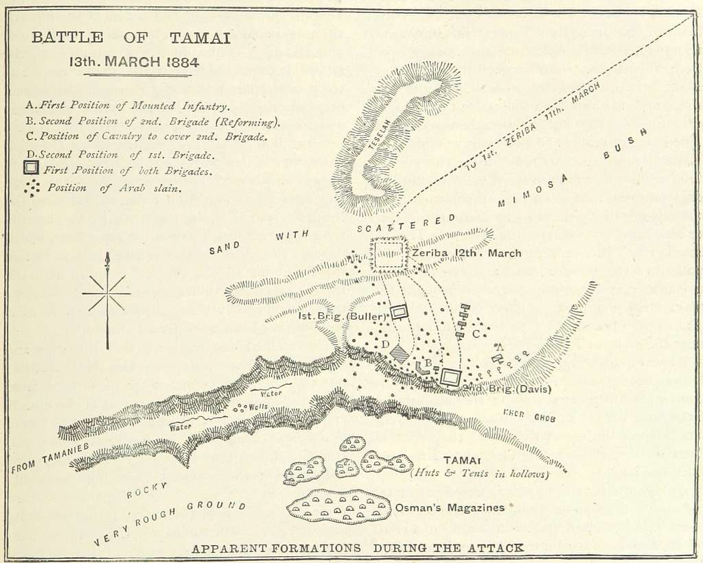 Battle Of Tamai Map - Drawing. Public Domain Image. - Picryl - Public 