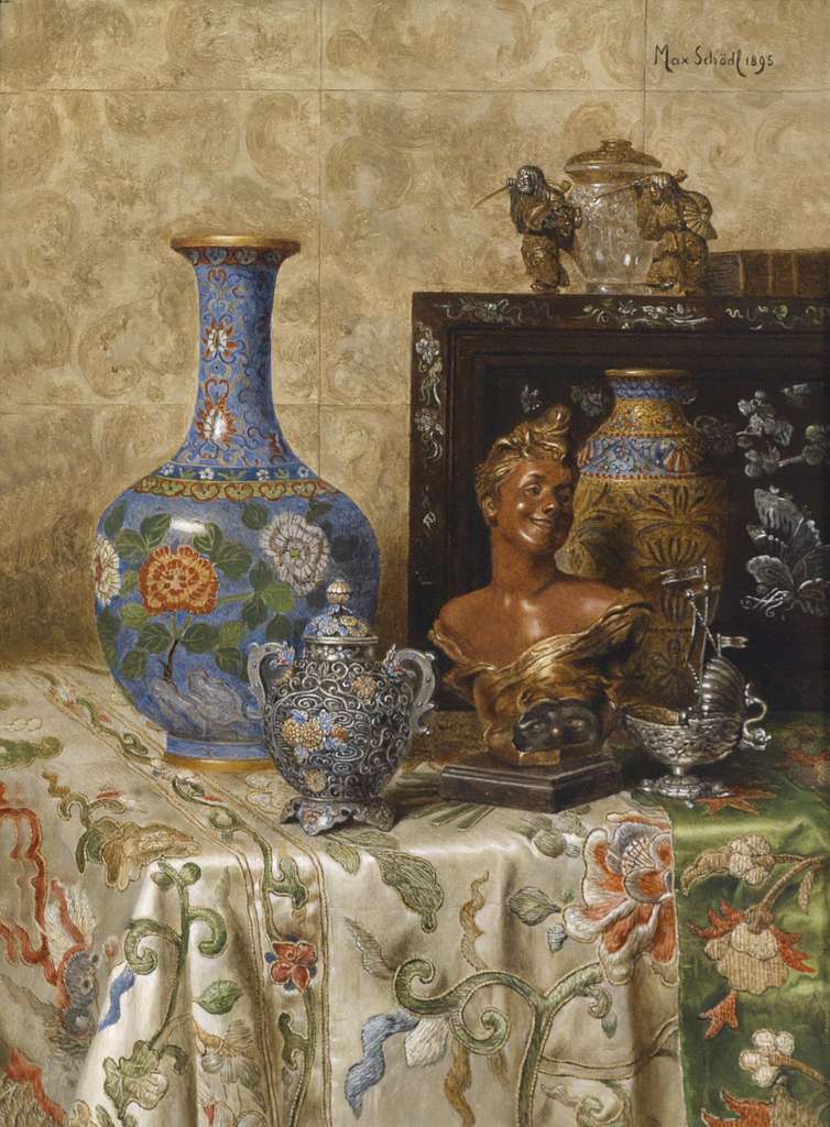 23 Porcelain vases in art Images: PICRYL - Public Domain Media Search  Engine Public Domain Search | Leinwandbilder