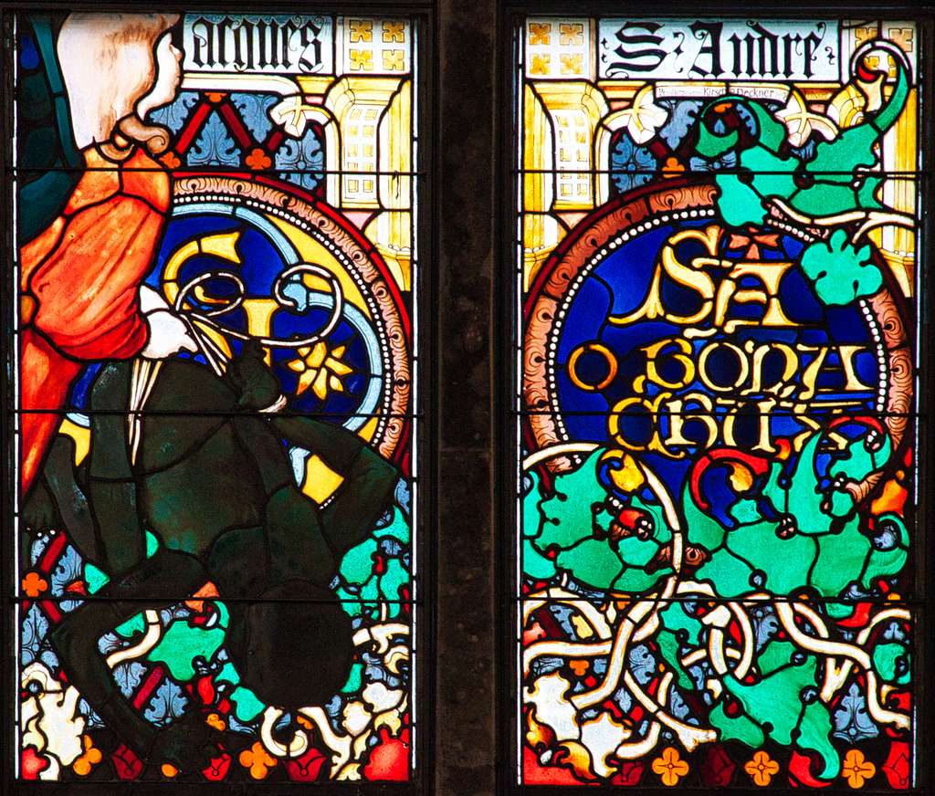 44 20th century stained glass windows in switzerland Images
