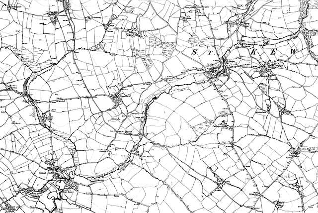 Map of Cornwall OS Map name 019-SE, Ordnance Survey, 1868-1896 - PICRYL ...