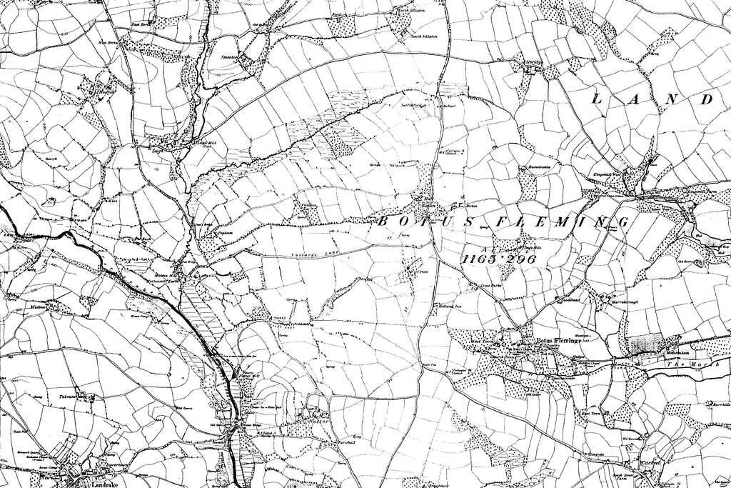 Map Of Cornwall Os Map Name 037-se, Ordnance Survey, 1868-1896 - Picryl 