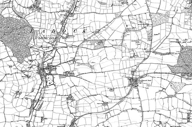 Map of Cornwall OS Map name 049-SE, Ordnance Survey, 1868-1896 - PICRYL ...