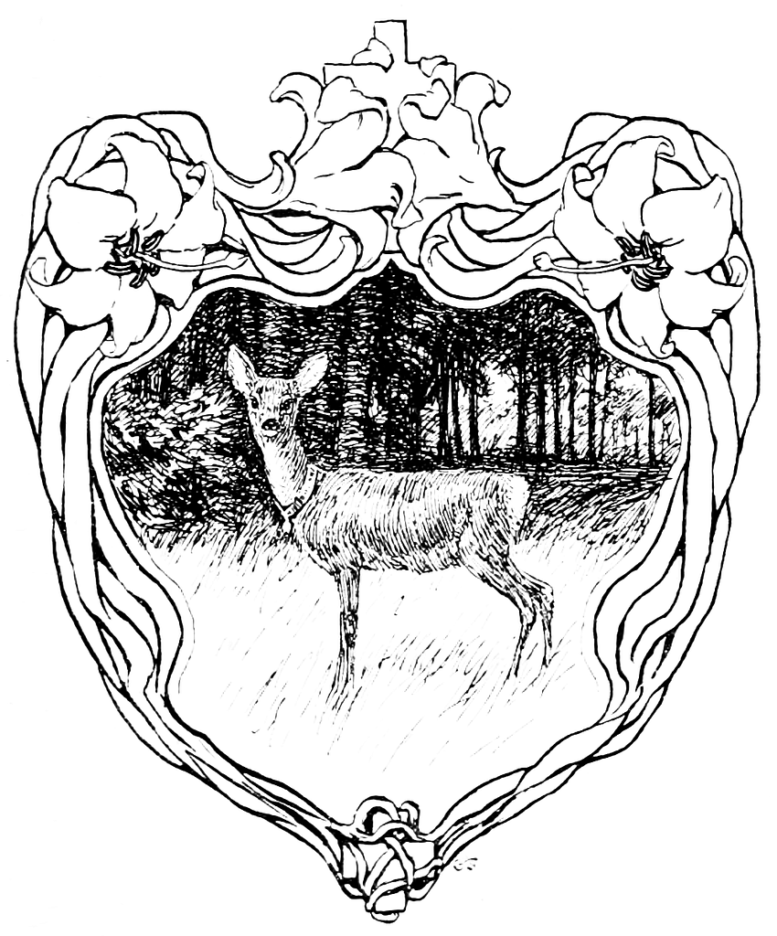 Møllen-Vignet-Tredie Bog - Drawing. Public domain image. - PICRYL