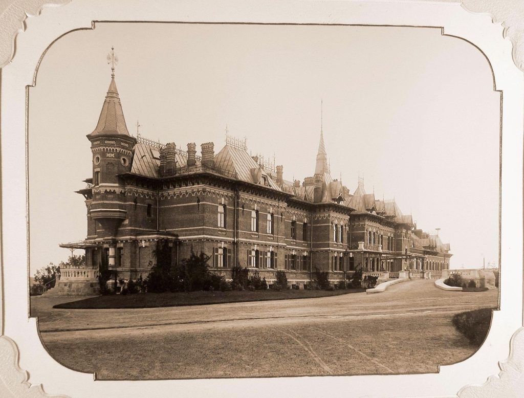 Belovezh Palace View - Victorian era public domain image