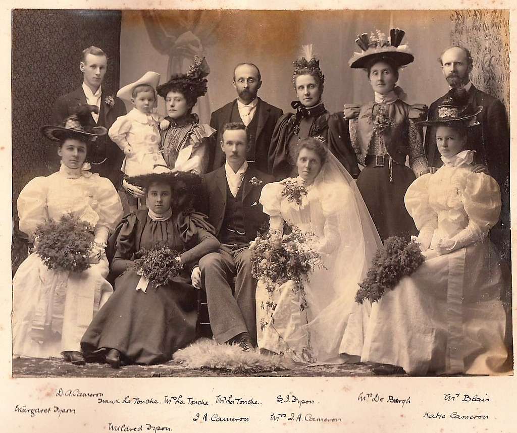 Cameron and Taylor family wedding - Sydney, N.S.W. - August 1897 - PICRYL -  Public Domain Media Search Engine Public Domain Search