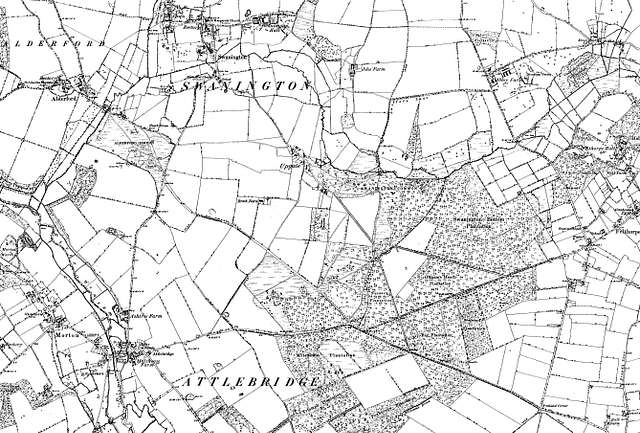 Map of Norfolk OS Map name 050-NE, Ordnance Survey, 1883-1897 - PICRYL ...