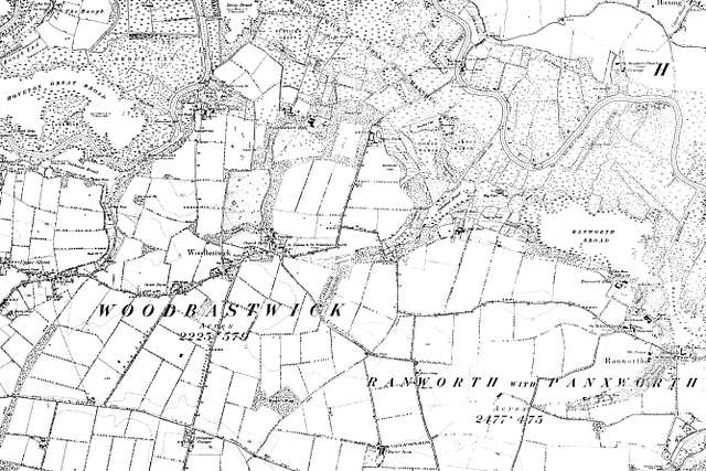 Map of Norfolk OS Map name 052-SE, Ordnance Survey, 1883-1897 - PICRYL ...