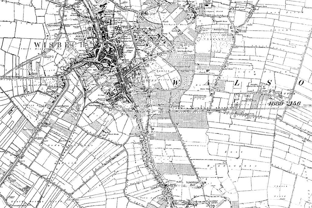 Map of Norfolk OS Map name 055-NE, Ordnance Survey, 1883-1897 - PICRYL ...