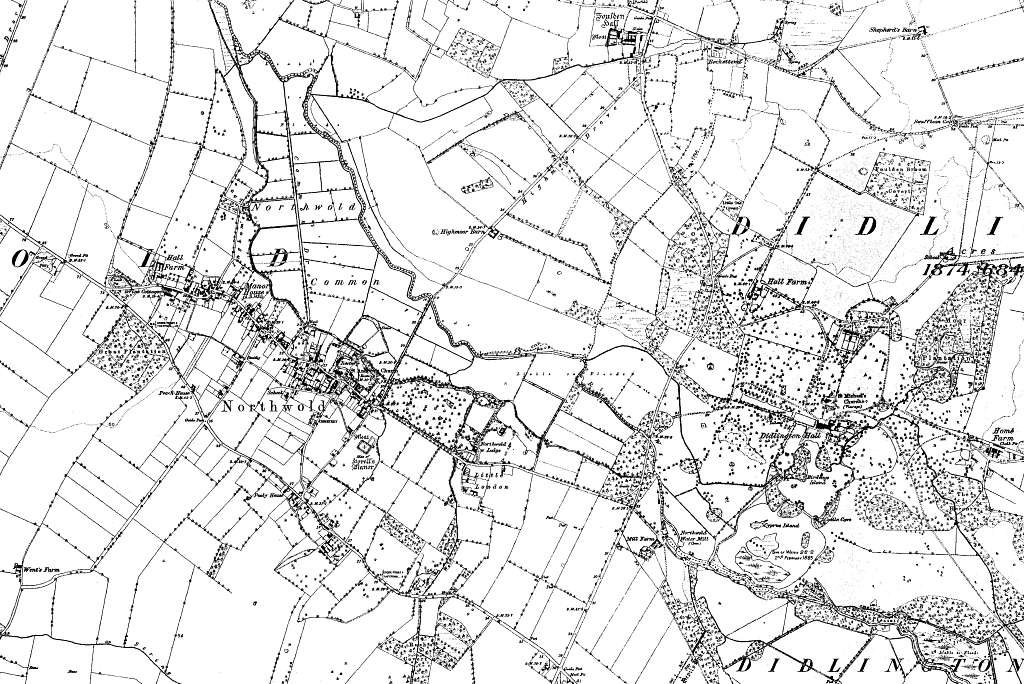 Map Of Norfolk Os Map Name 082 Ne Ordnance Survey 1883 1897 Ef43d8 1024 