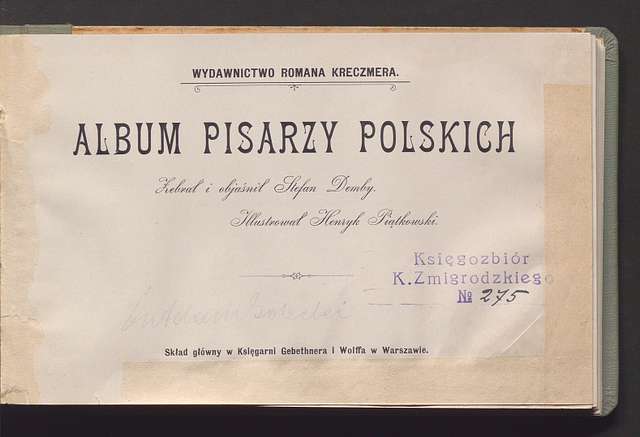 Album Pisarzy Polskich Cenz. 1898 (92744249) - PICRYL - Public Domain ...