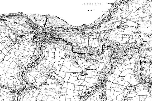 Map Of Devon Os Map Name 003 Sw Ordnance Survey 1862 1898 153f32 640 