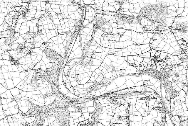 Map of Devon OS Map name 031-NW, Ordnance Survey, 1862-1898 - PICRYL ...