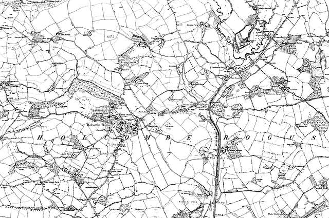 Map of Devon OS Map name 035-NE, Ordnance Survey, 1862-1898 - PICRYL ...