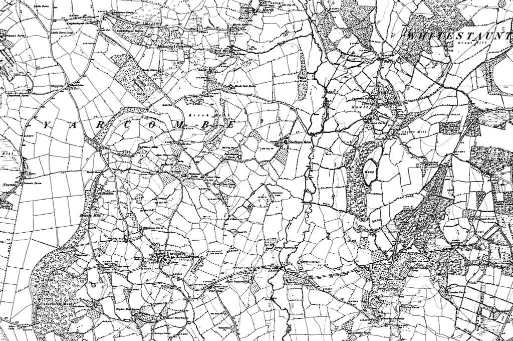 Map of Devon OS Map name 048-SE, Ordnance Survey, 1862-1898 - PICRYL ...