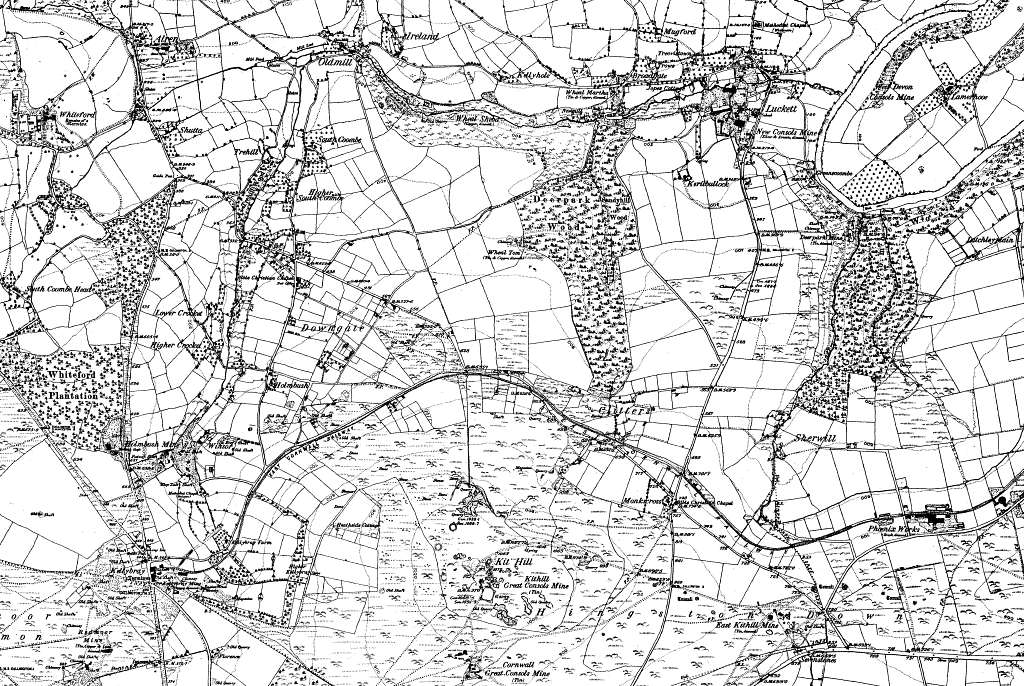 Map Of Devon Os Map Name 104-se, Ordnance Survey, 1862-1898 - Picryl 