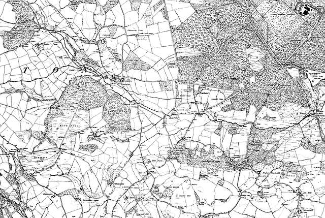 Map of Devon OS Map name 109-NW, Ordnance Survey, 1862-1898 - PICRYL ...