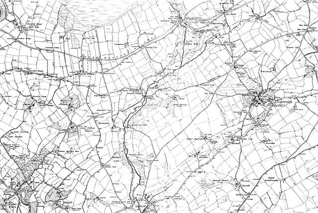 Map of Devon OS Map name 125-NE, Ordnance Survey, 1862-1898 - PICRYL ...