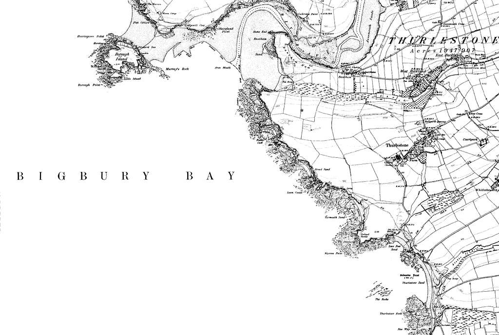 Map of Devon OS Map name 135-NE, Ordnance Survey, 1862-1898 - PICRYL ...