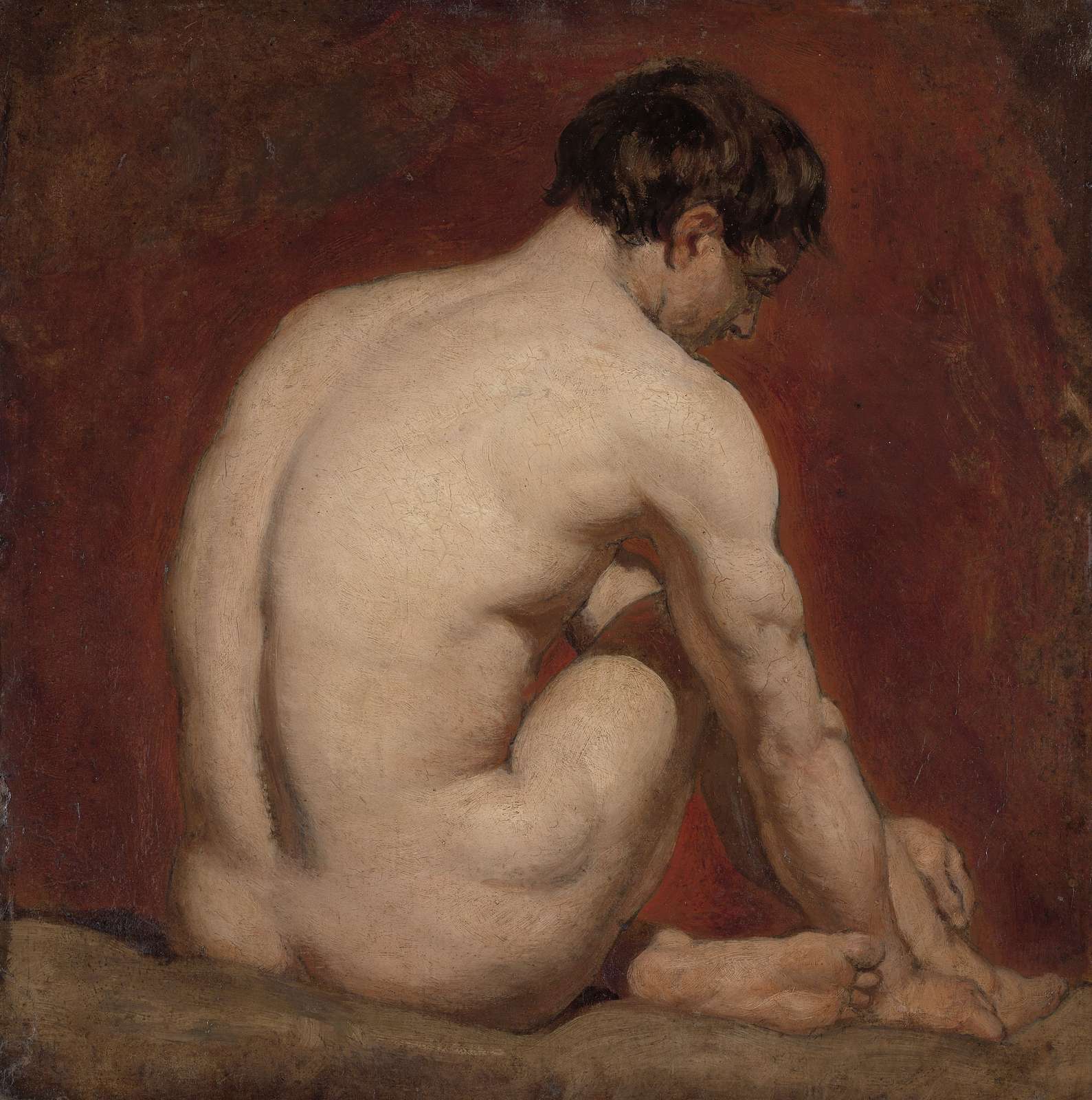WILLIAM ETTY, R.A., Sleeping female nude
