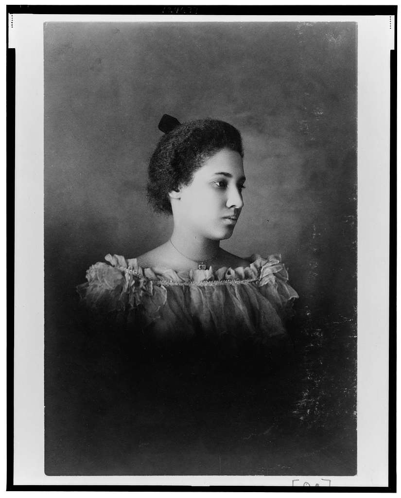 African American Woman Head And Shoulders Portrait Facing Right Lccn99472114 Picryl Public