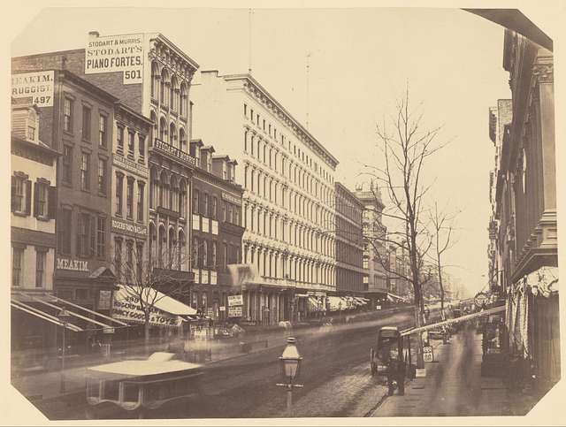 Western Union Telegraph Building on Broadway - 19th Century