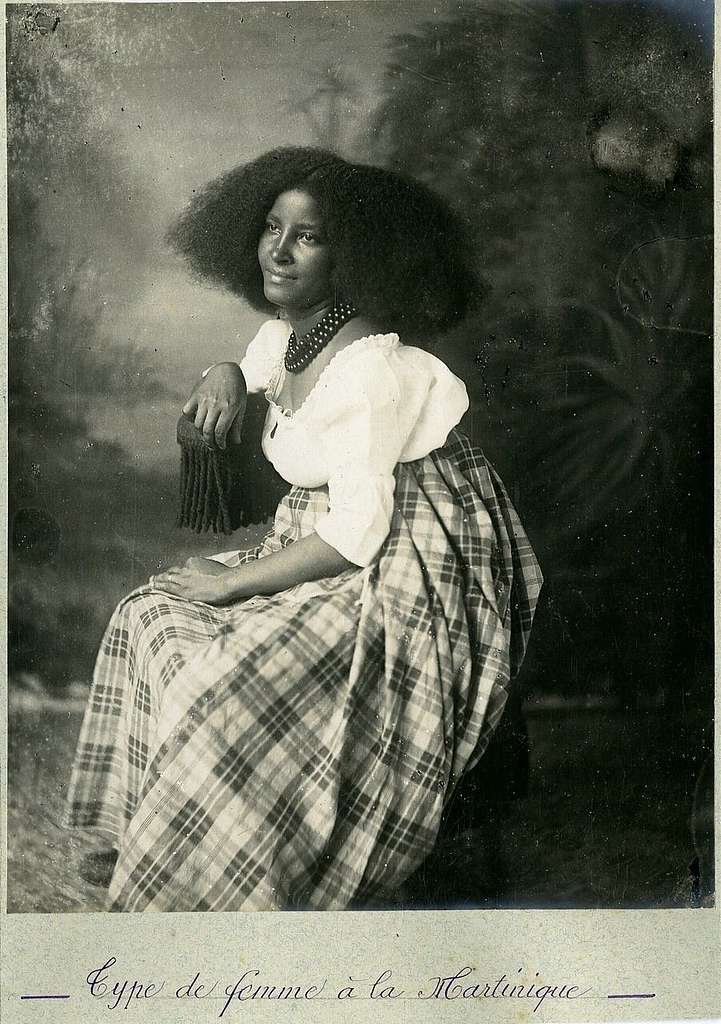 Creole woman in national costume - Martinique Types and Views - PICRYL -  Public Domain Media Search Engine Public Domain Search