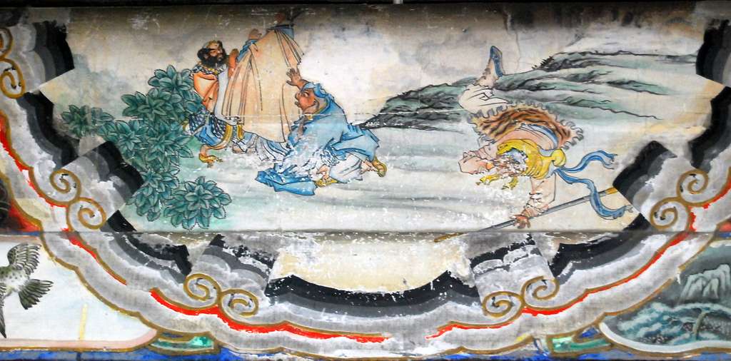 Journey to the West at Long Corridor - PICRYL - Public Domain