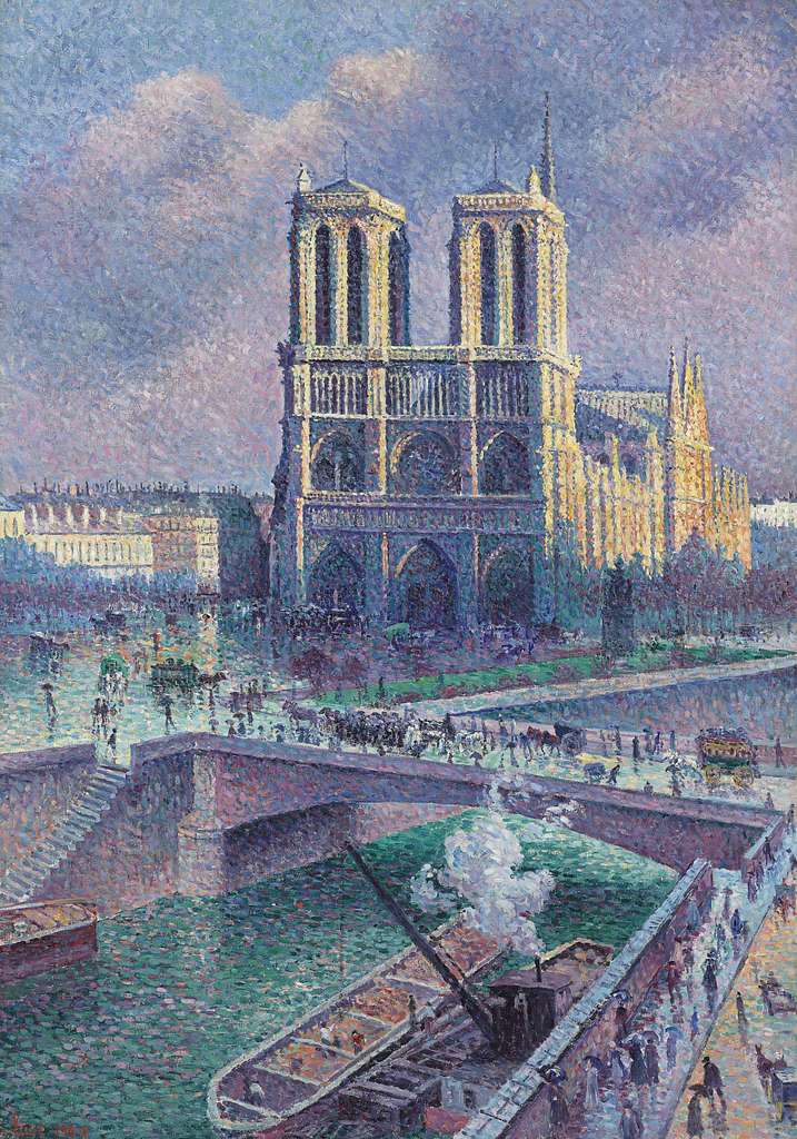 Paris, Le Pont-neuf Et Le Quai Conti, 1896 - Maximilien Luce