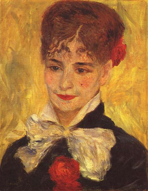 48 Portrait Paintings Of Women By Pierre Auguste Renoir Image