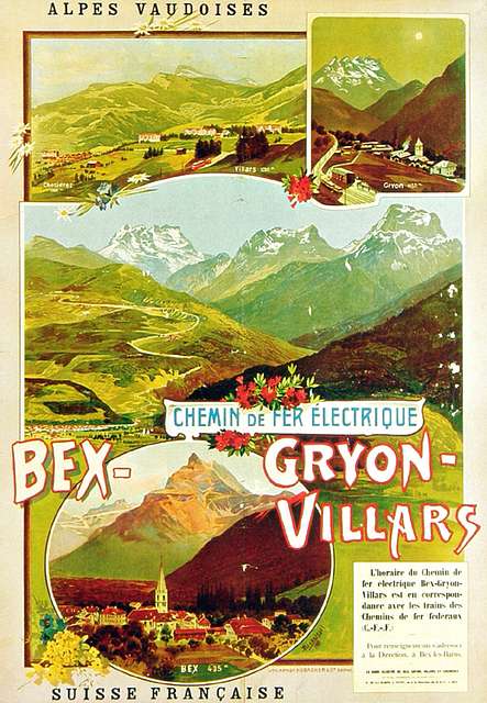 Plakat bgv 1900 b Travel Poster - PICRYL - Public Domain Media Search Public Domain Search