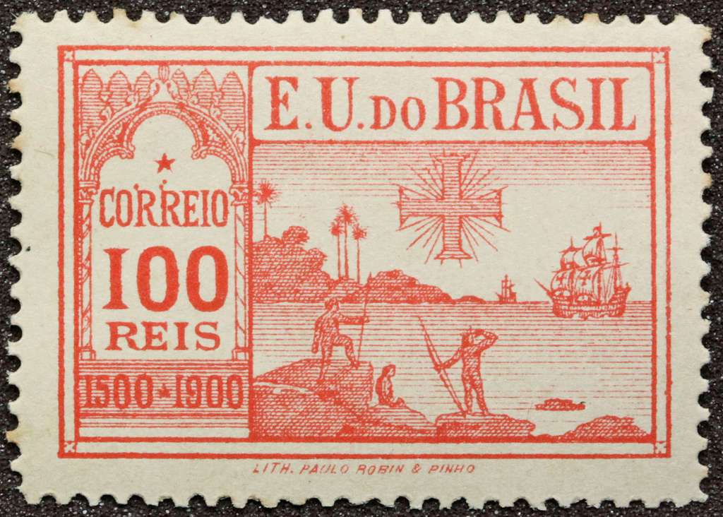 2431 Image of woman - first class international letter rate  Central &  South America - Brazil, General Issue Stamp / HipStamp